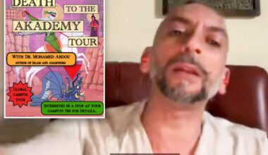 Jihadist ex-Columbia prof on vile college tour tells NYU students to be 'proud' of hating America