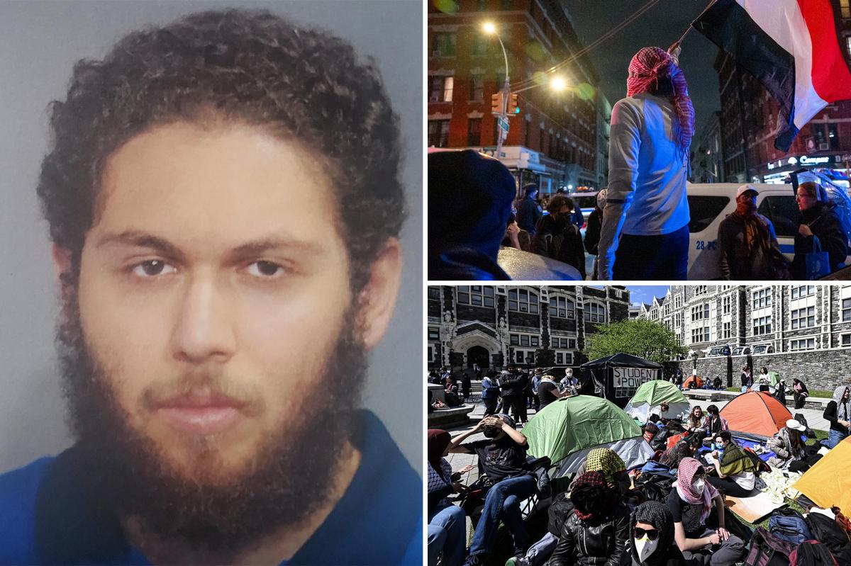 Anti-Israel protester admits to firing off flare that wrecked NYC college building