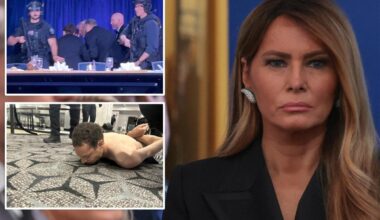 Melania Trump heard 'bad noise' as suspected gunman Cole Allen opened fire at White House Correspondents’ Dinner