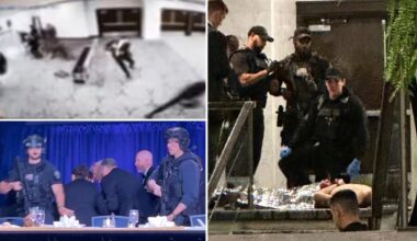 Gunman tries to rush past security at White House Correspondents' Dinner