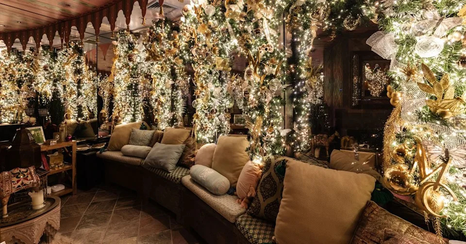 Moroccan Room at a penthouse in Tribeca NYC belonging to Mariah Carey