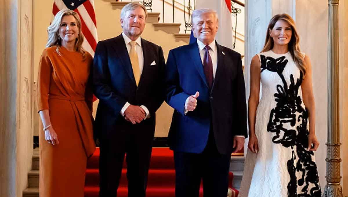 Trump hosts dinner for King and Queen at White House