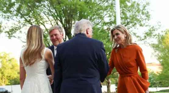 Trump hosts dinner for King and Queen at White House