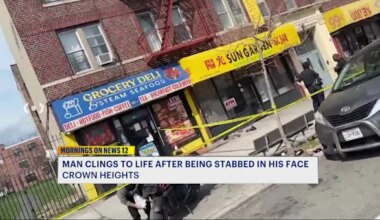 News 12 | Brooklyn | 2 people arrested in connection with Crown Heights stabbing