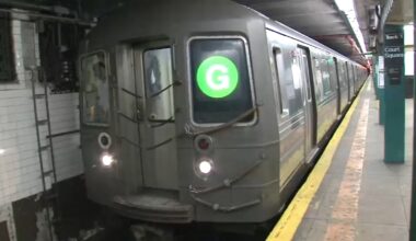 G train service disruptions get underway for subway riders in Brooklyn, Queens