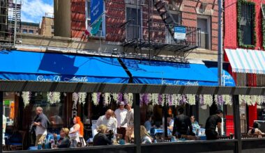 Roadway outdoor dining is back in NYC for 2026, but it's only a slice of what it once was