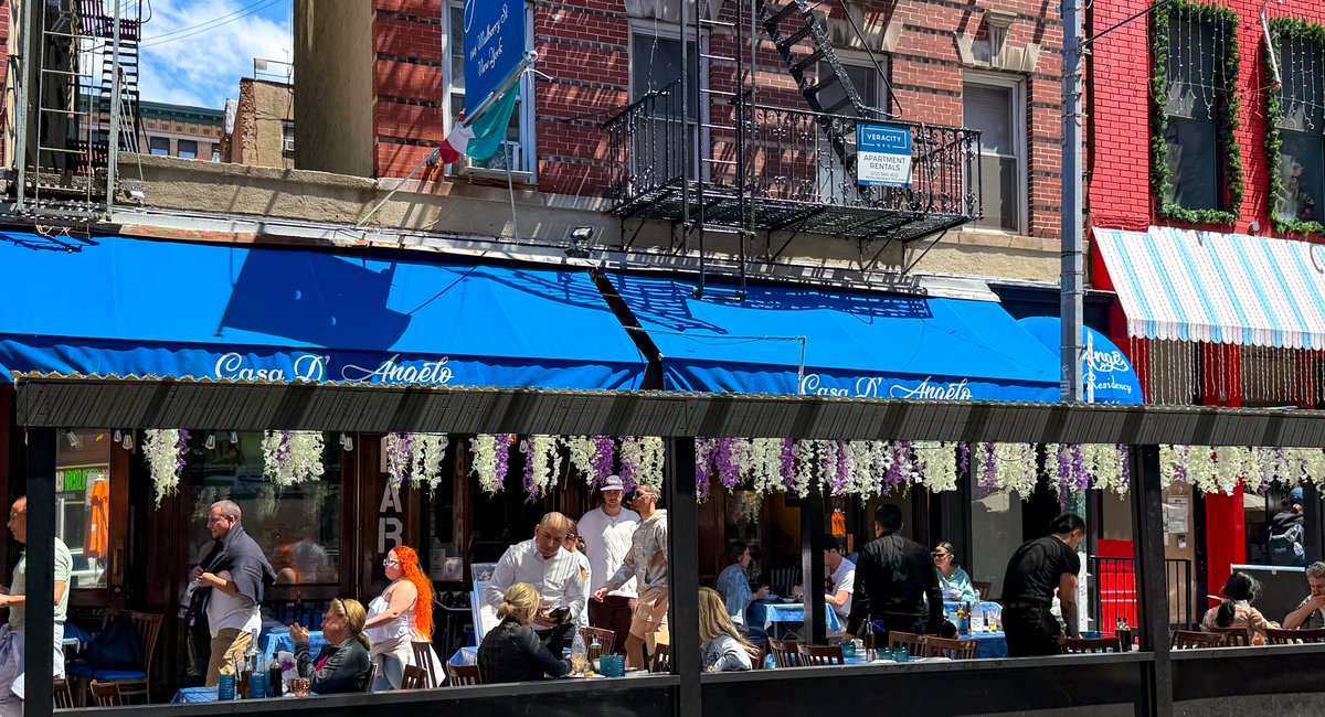Roadway outdoor dining is back in NYC for 2026, but it's only a slice of what it once was