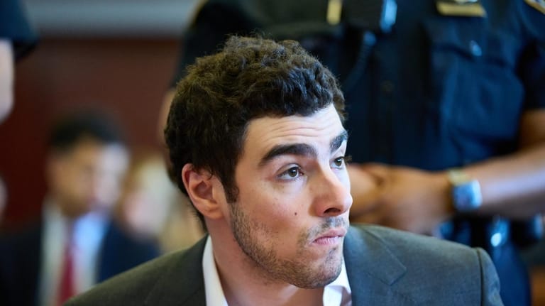 Luigi Mangione appears in Manhattan Criminal Court in New York,...