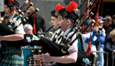 Celebrate Scotland in the City at the Tartan Day Parad