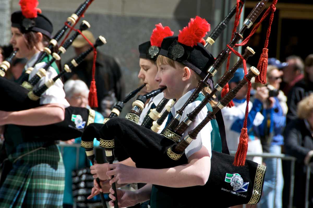 Celebrate Scotland in the City at the Tartan Day Parad