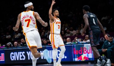 Hawks beat the Nets 141-107 for their 4th straight win and 18th in 20 games