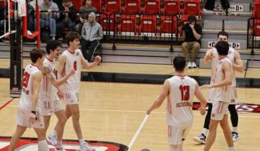 Red Flash Men’s Volleyball Swept Manhattan On Day One