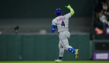 Alvarez hits 2 homers and Mets bust out at the plate to back McLean in 10-3 blowout of Giants