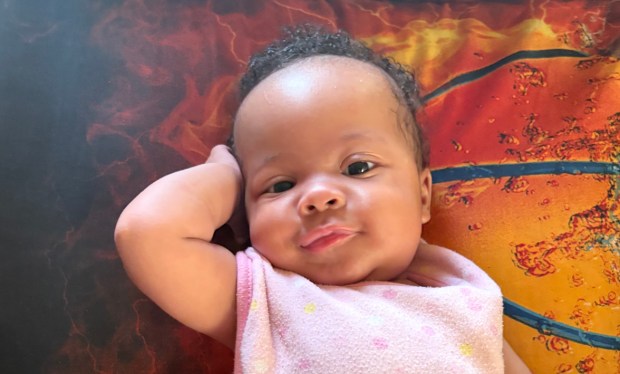 Kaori Patterson-Moore, a 7-month-old girl, was fatally shot near Humboldt and Moore Sts. in East Williamsburg, Brooklyn, on Wednesday. 