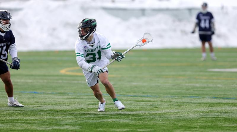 Men’s Lacrosse Upended by Merrimack on Good Friday