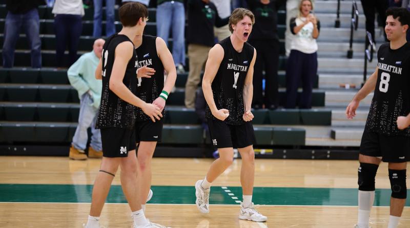 Patchell Lifts Men’s Volleyball Past Conference Leader Saint Francis on Saturday