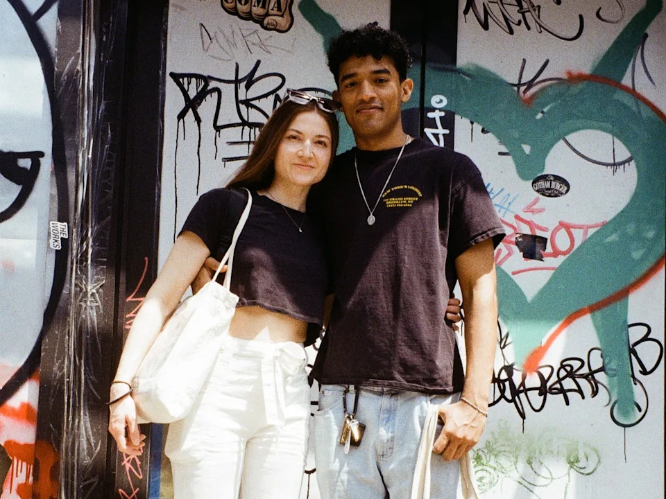 Ciaran Short and his fiancée