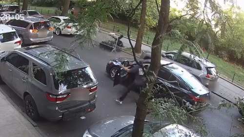 New York City police sergeant who hurled plastic cooler at fleeing motorcyclist charged in his death