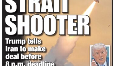 New York Post Cover for April 7, 2026