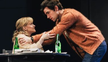 5 Madeline Brewer and Patrick Ball in BECKY SHAW Photo by Marc J. Franklin