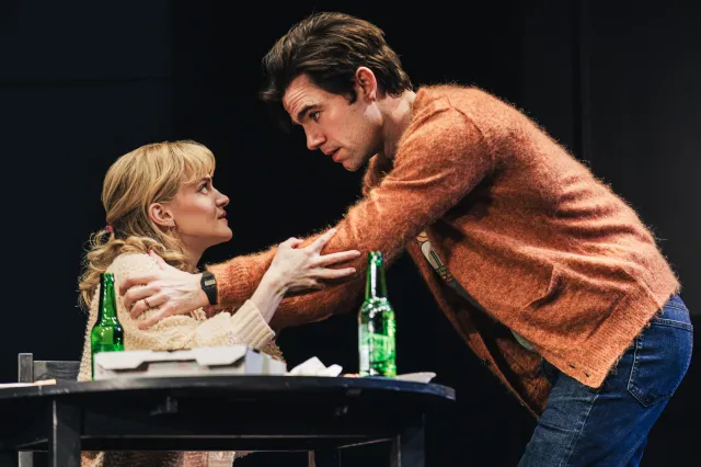 5 Madeline Brewer and Patrick Ball in BECKY SHAW Photo by Marc J. Franklin