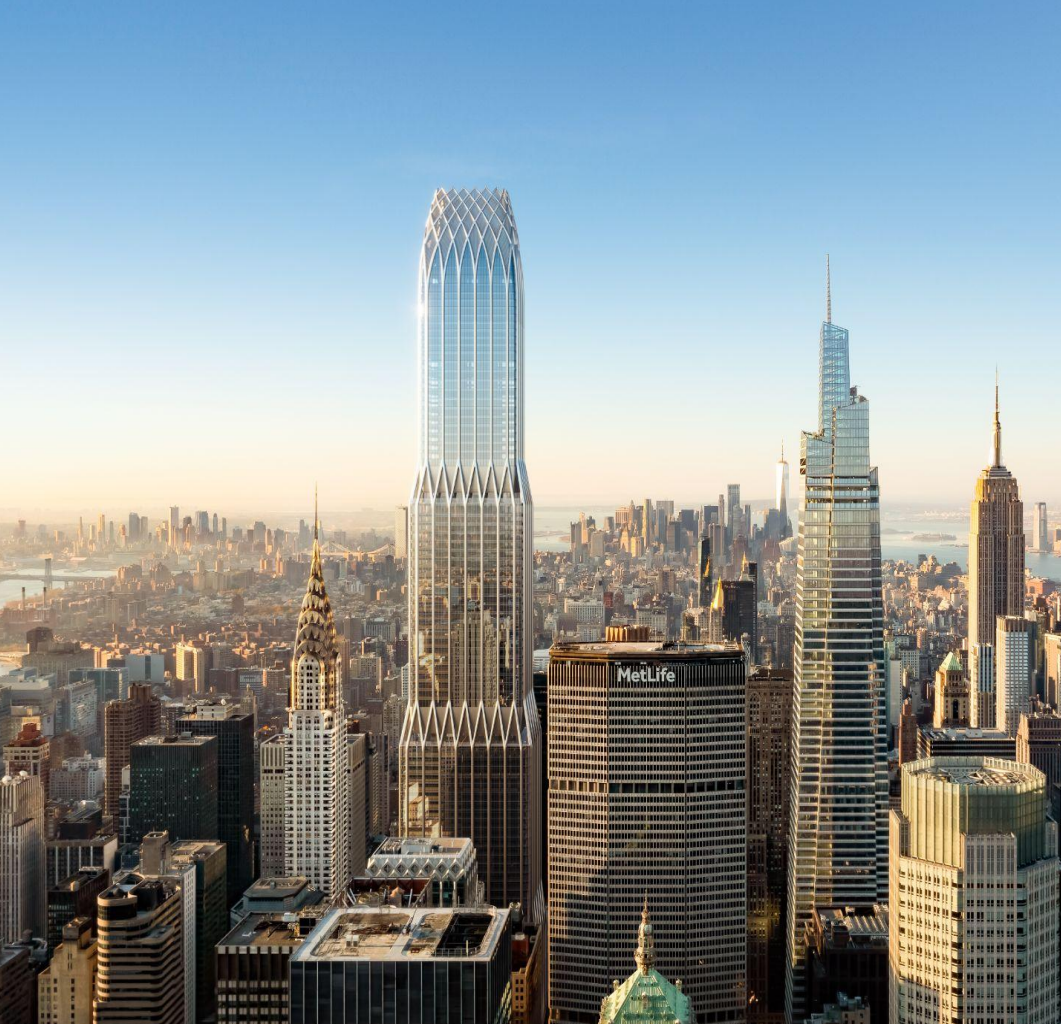 RXR files plans for 95-story supertall next to Grand Central