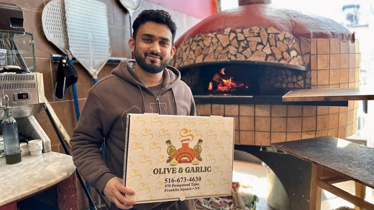 Danyal Javeid is the owner of Olive & Garlic wood-fired...