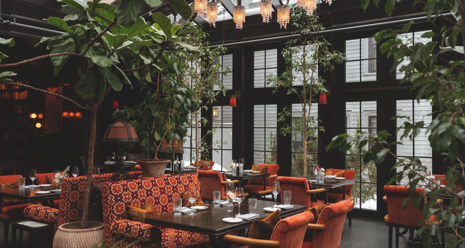 The Maker Hotel’s in-house restaurant is called Serre, after the French word for “greenhouse.” It serves dinner nightly.