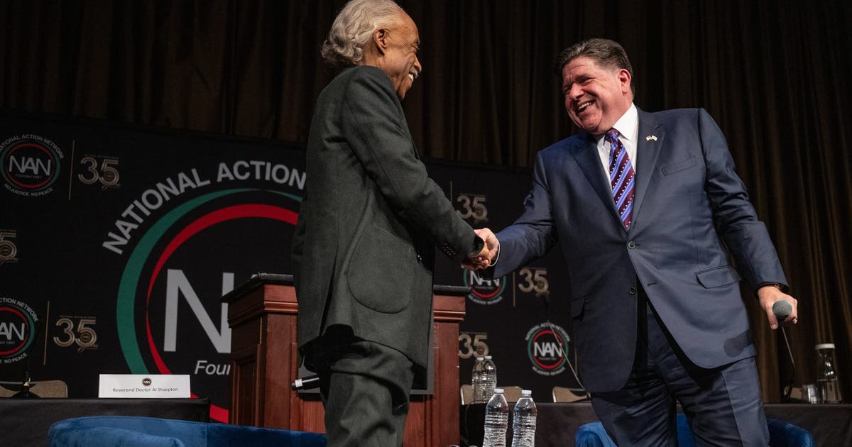 Pritzker joins potential 2028 contenders at national conference in New York