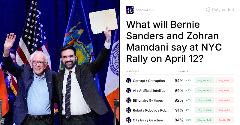 What will Bernie Sanders and Zohran Mamdani say at NYC Ra...