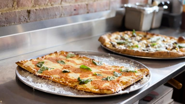 The square vodka grandma pie at Dough & Co. in...