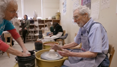 At age 102, a New York man is still striving for perfection, through pottery
