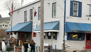 Truck hits Watertown bar, then tree