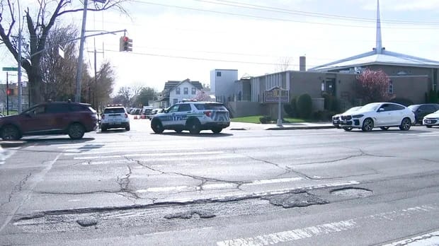 The shooting took place near a church at the intersection...