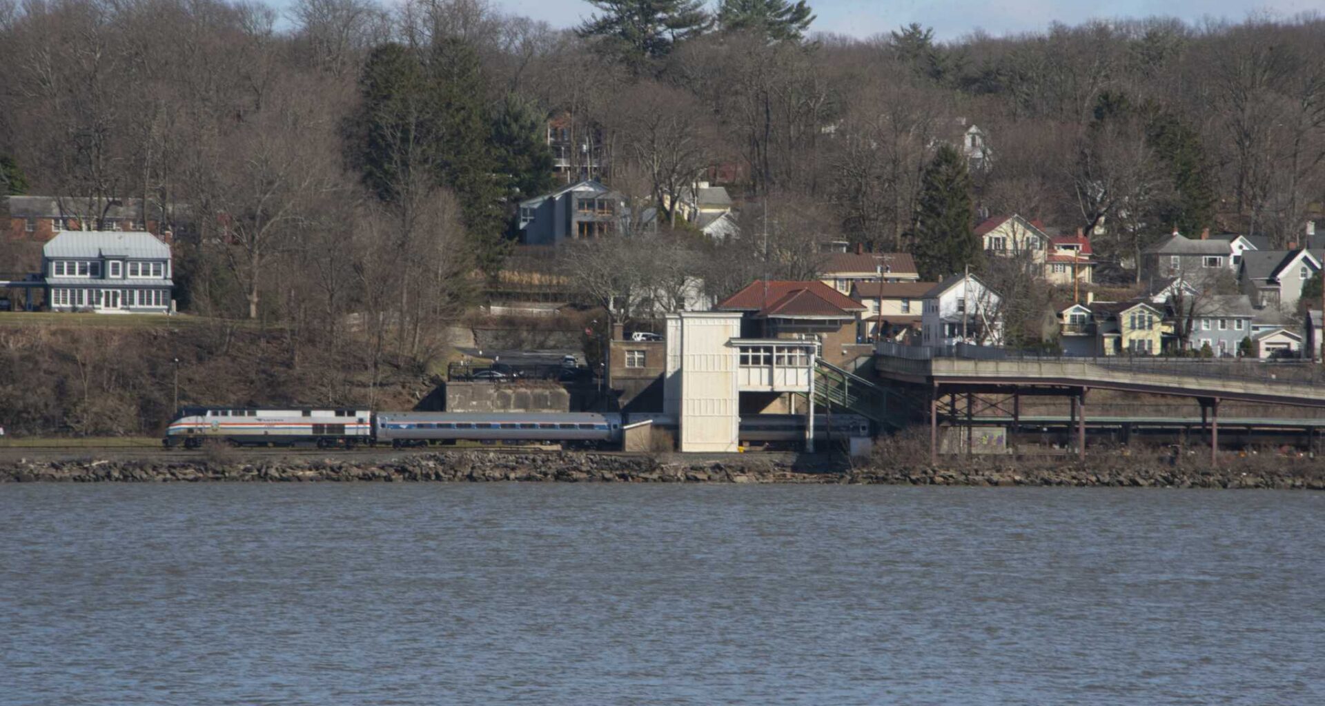  A federally funded plan to renovate the Rhinecliff Amtrak station, seen in March 2022. was paused this week after years of development.