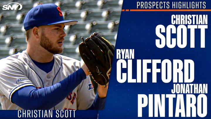Christian Scott, Ryan Clifford, Jonathan Pintaro | Mets Prospects Highlights