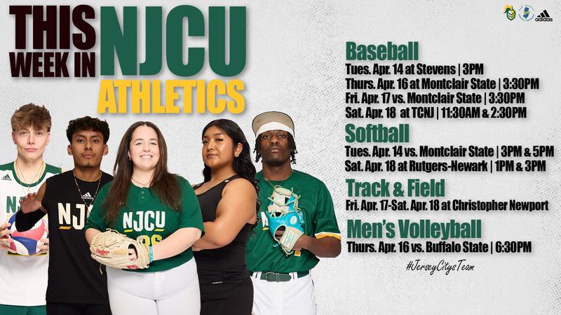 This Week in #NJCU Athletics: April 13-19