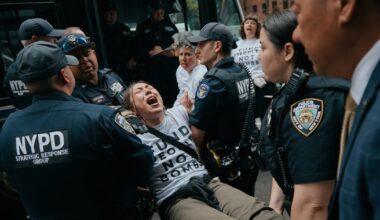 Dozens arrested at NYC protest demanding U.S. block sale of bombs to Israel