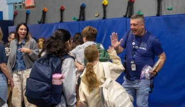 West Side School students return after fire heavily damaged parts of building