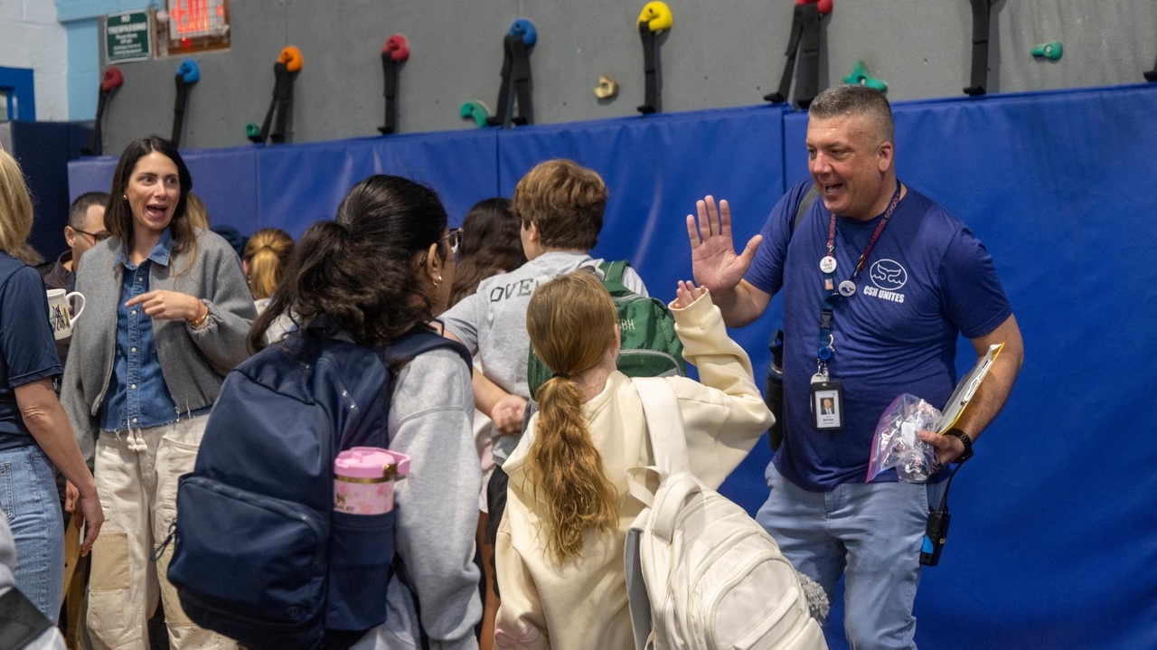 West Side School students return after fire heavily damaged parts of building