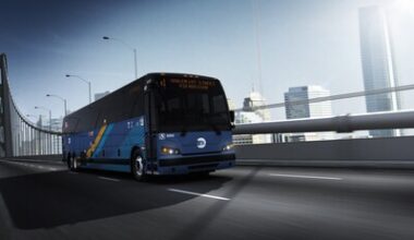New York City's 1000 Prevost motorcoaches