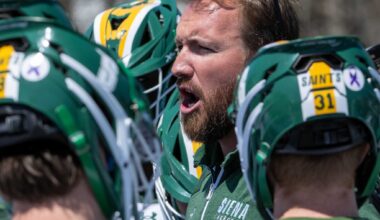 Siena, UAlbany men's lacrosse renew rivalry in tribute to Liam Gleeson