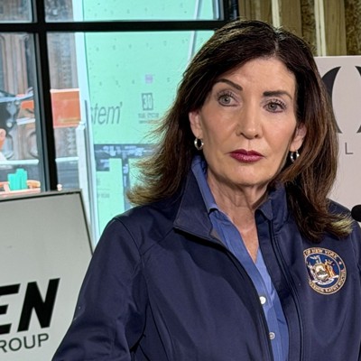 Hochul blames activists’ lawsuit for climate budget standstill