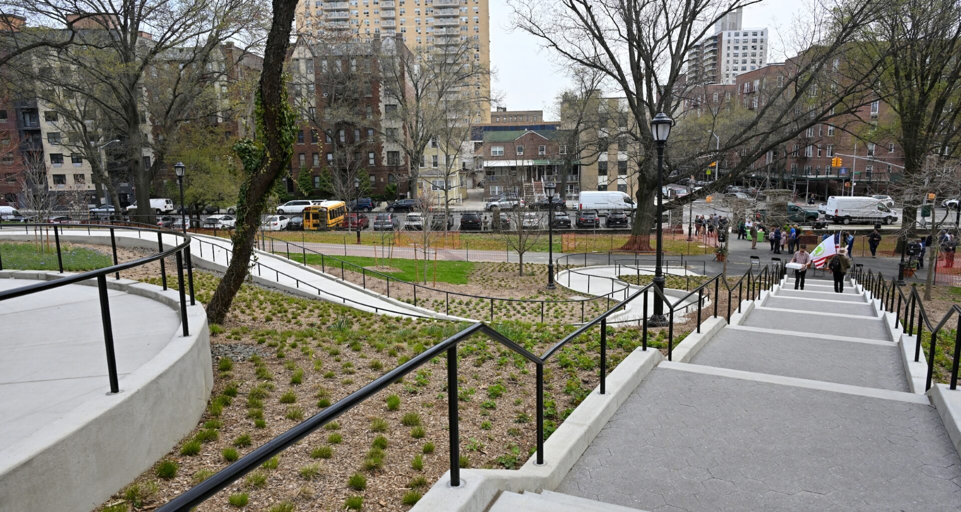 NYC opens accessible pedestrian ramp connecting Bronx Park and New York Botanical Garden