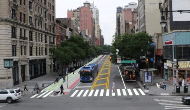Proposed bike lane across 72nd Street would connect Central Park to both rivers in Manhattan, NYC