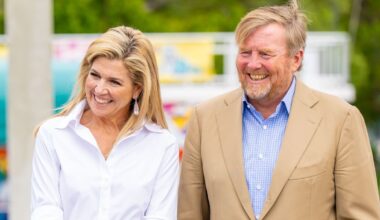 Queen Máxima trades bold colors for elegant neutral look in Miami with King Willem-Alexander