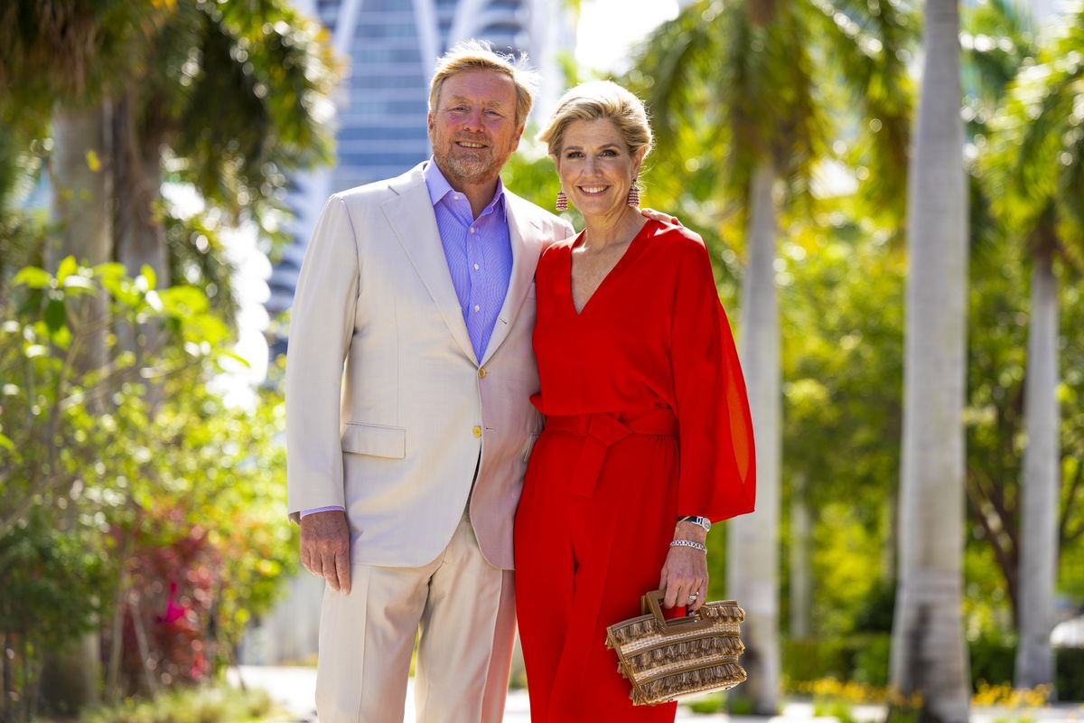 Queen Máxima embraces Miami culture in bold red—playing dominoes in Little Havana