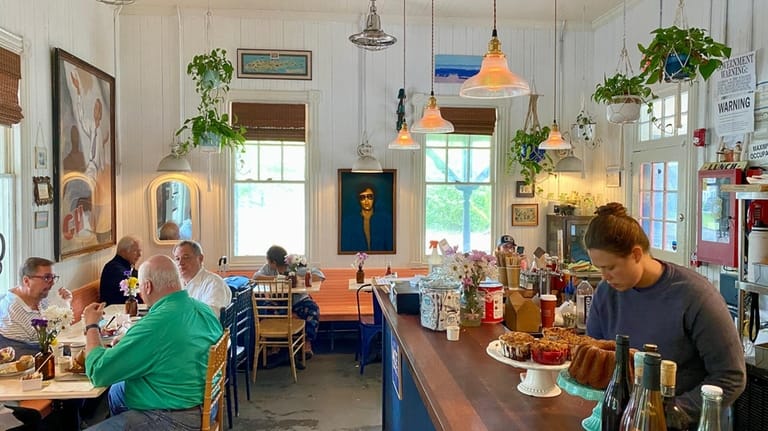 Little Gull Cafe is in the decommissioned Speonk LIRR depot.
