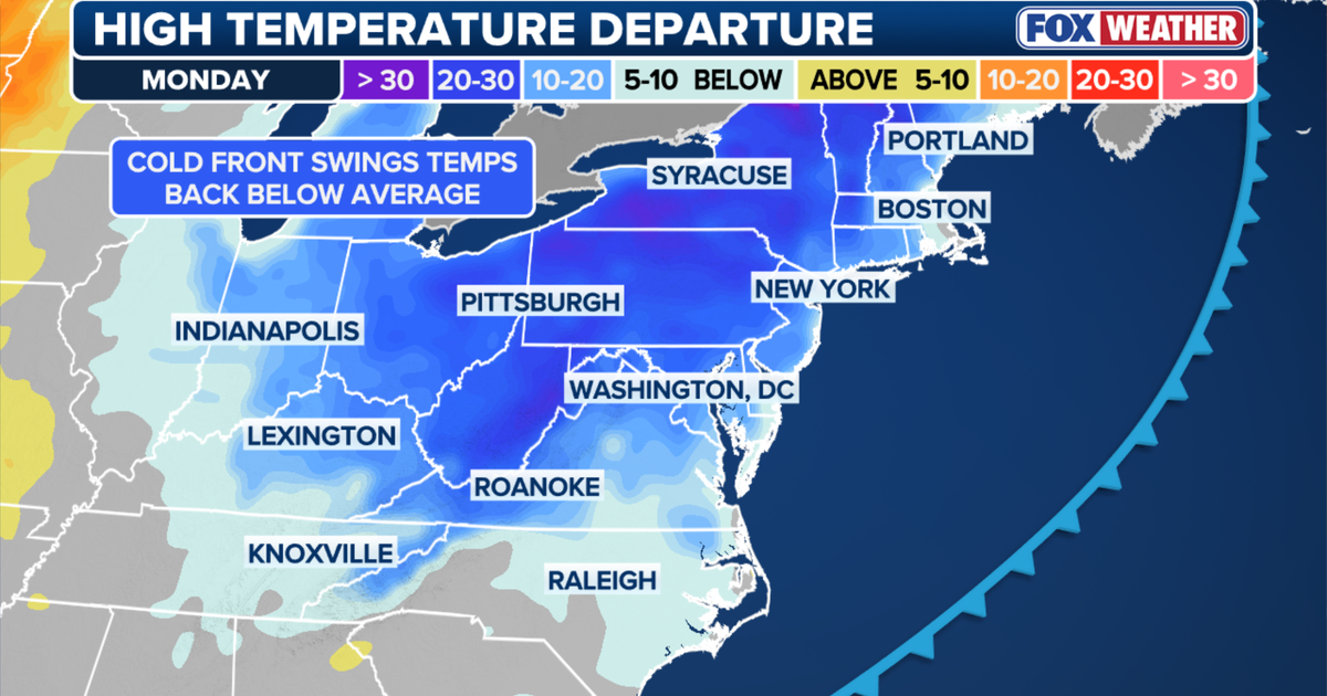 April Weather: Cold snap slams Northeast U.S. after record heat