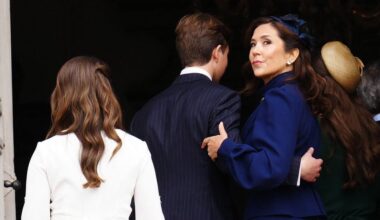 Queen Mary marks important milestone for her twins just days after her father's death